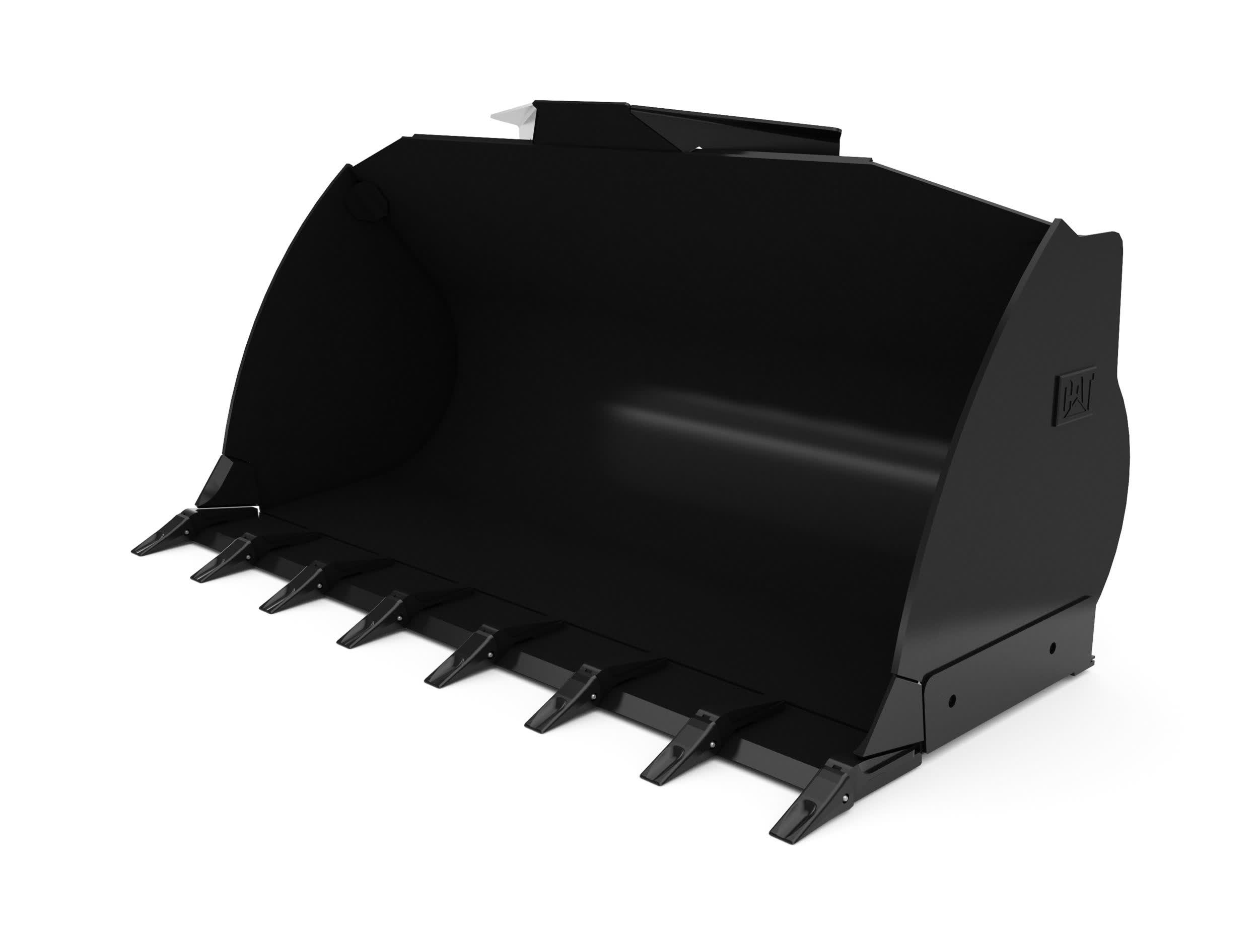 491-0510: 2.3 m3 (3.0 yd3), ISO Coupler, Welded-On Teeth