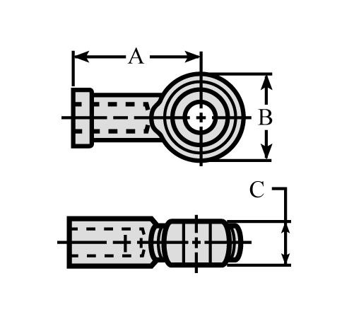 102-8245: Spherical Rod End