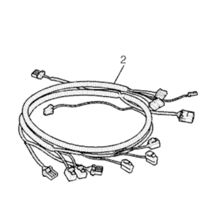 A/C Harness YN20M00107S002 for Kobelco Excavator SK210DLC-8 SK210LC-8 SK215SRLC SK235SR-1E SK235SR-2 SK235SRLC-2 SK260-8 SK295-8 SK485-8 SK850