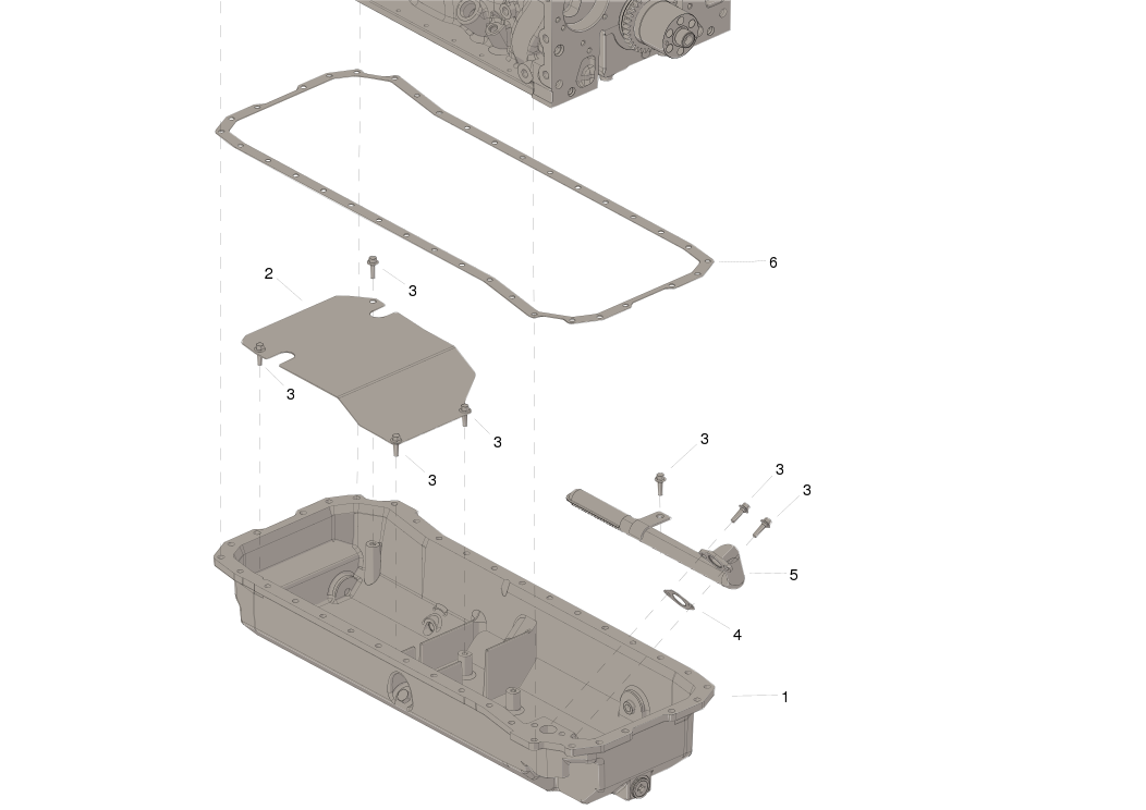3800837 KIT,OIL PAN