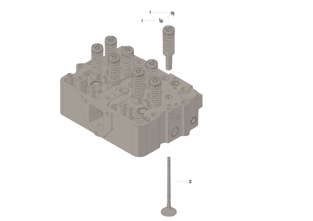 3800891 KIT,EXHAUST VALVE