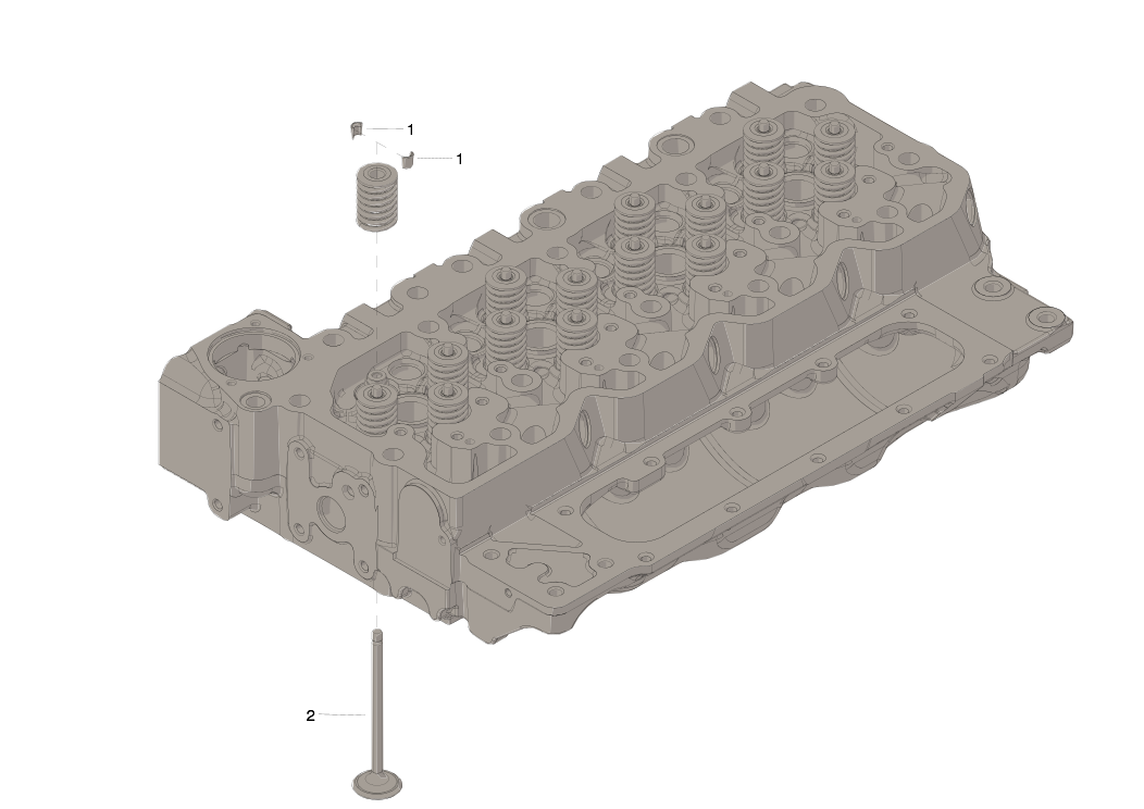 3802481 VALVE,EXHAUST