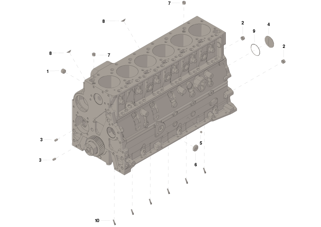 3802642 KIT,CYL BLOCK HARDWARE