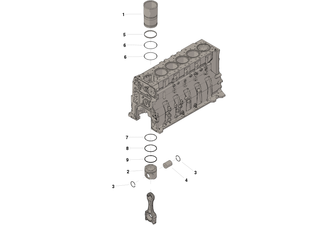 3804459 KIT,CYLINDER