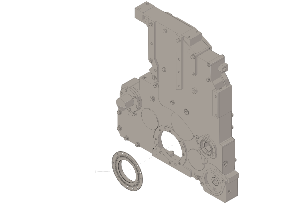 3804703 KIT,FRONT CRANKSHAFT SEAL