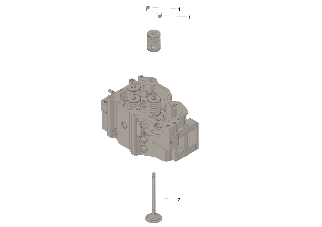 3804866 KIT,INTAKE VALVE