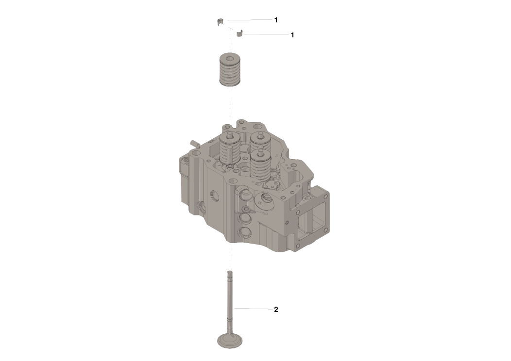 3804867 KIT,EXHAUST VALVE