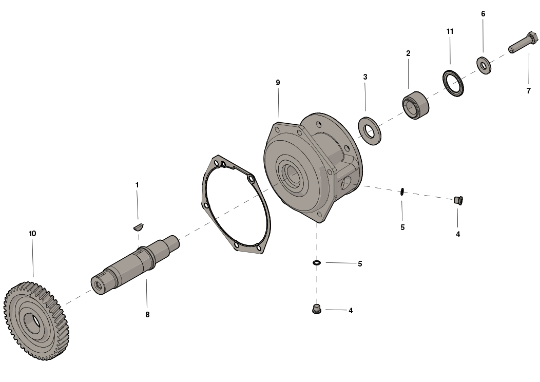 3804998 SHAFT,ACCESSORY DRIVE