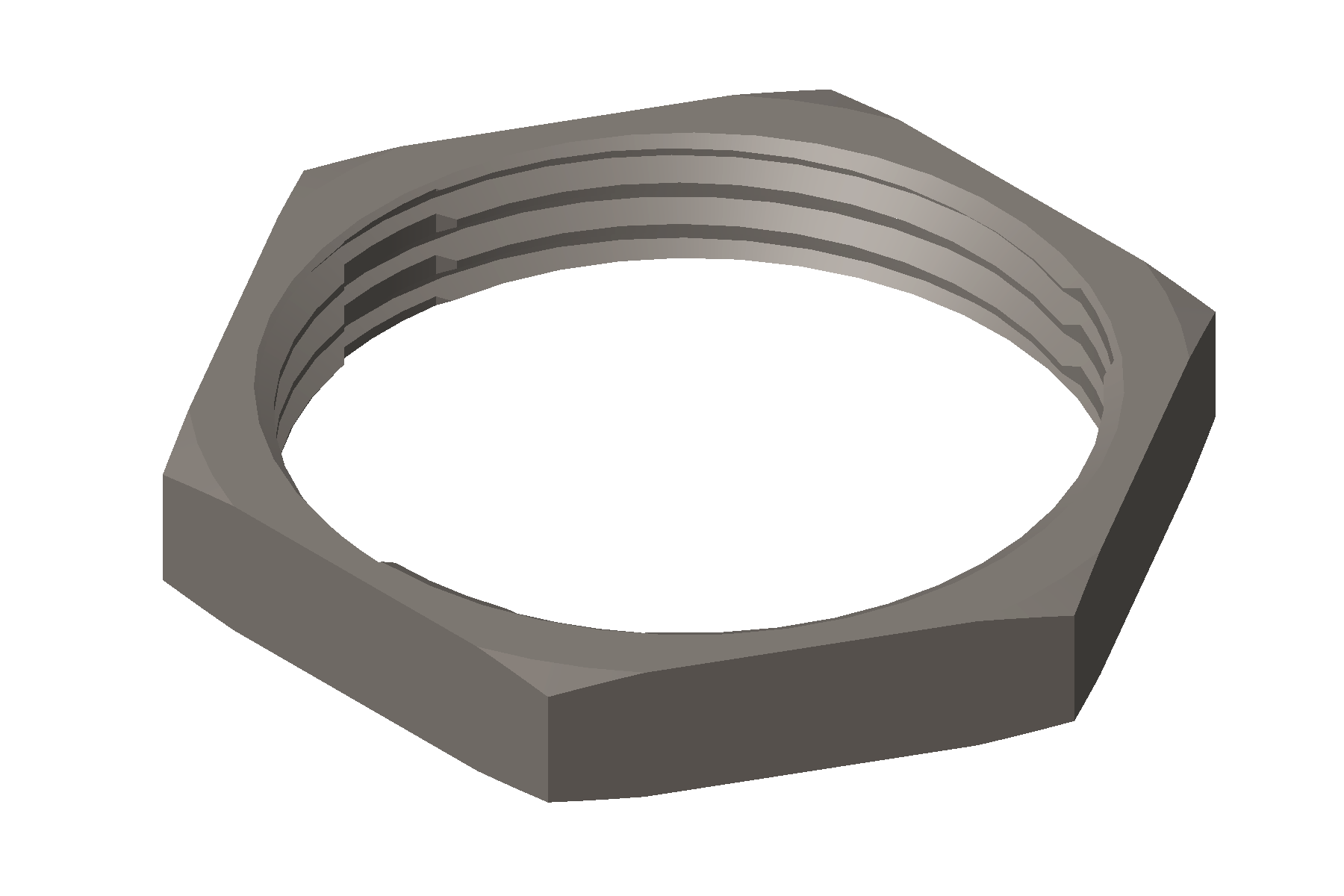 3871665 HEX JAM NUT
