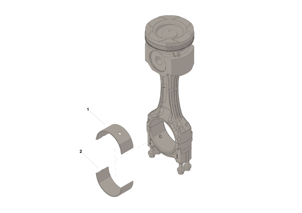 4011545 SET,ROD BEARING(STD)
