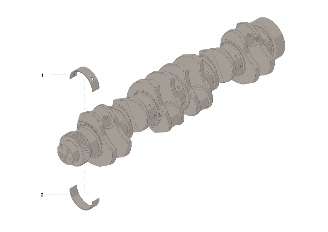 4024985 SET,MAIN BEARING