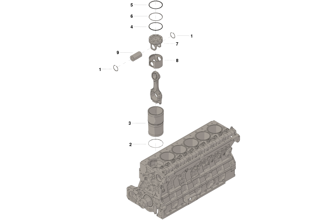 4025164 KIT,CYLINDER