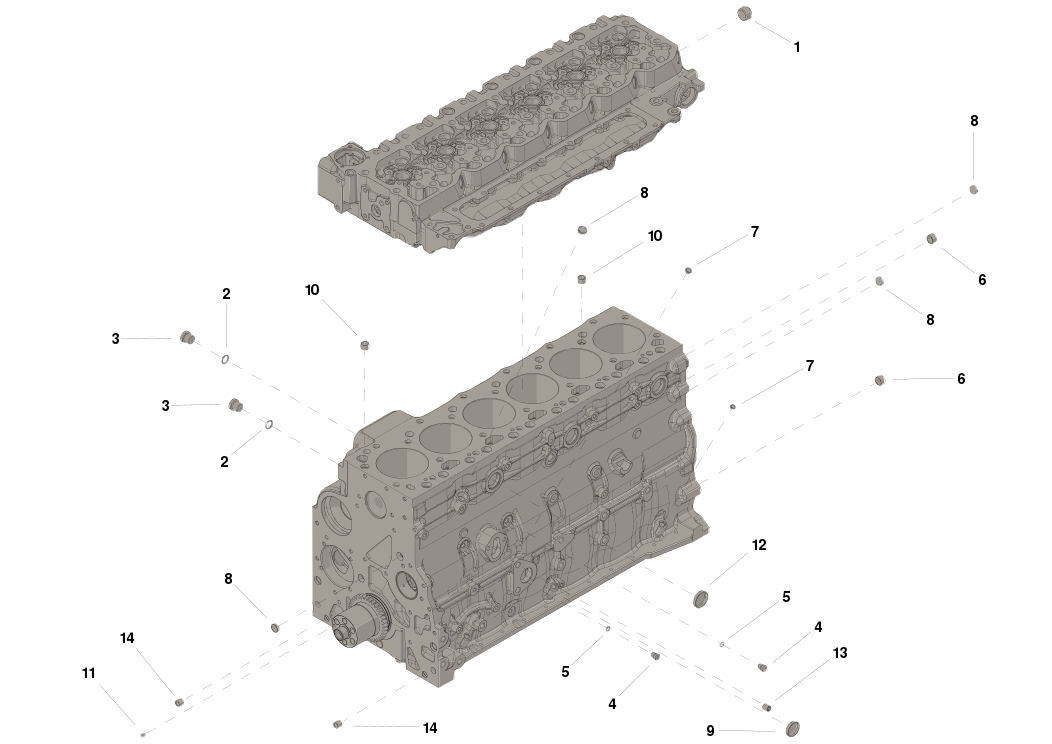4089149 KIT,CYL BLOCK HARDWARE