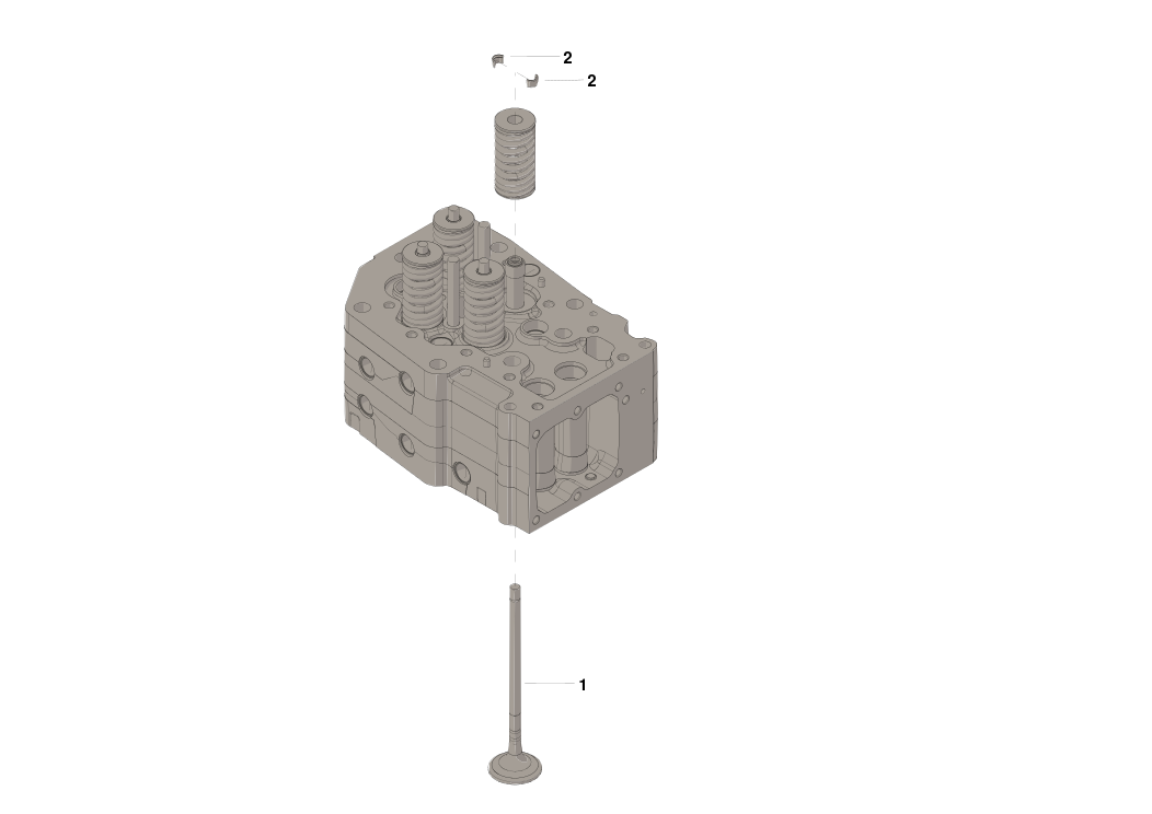 4955601 KIT,EXHAUST VALVE