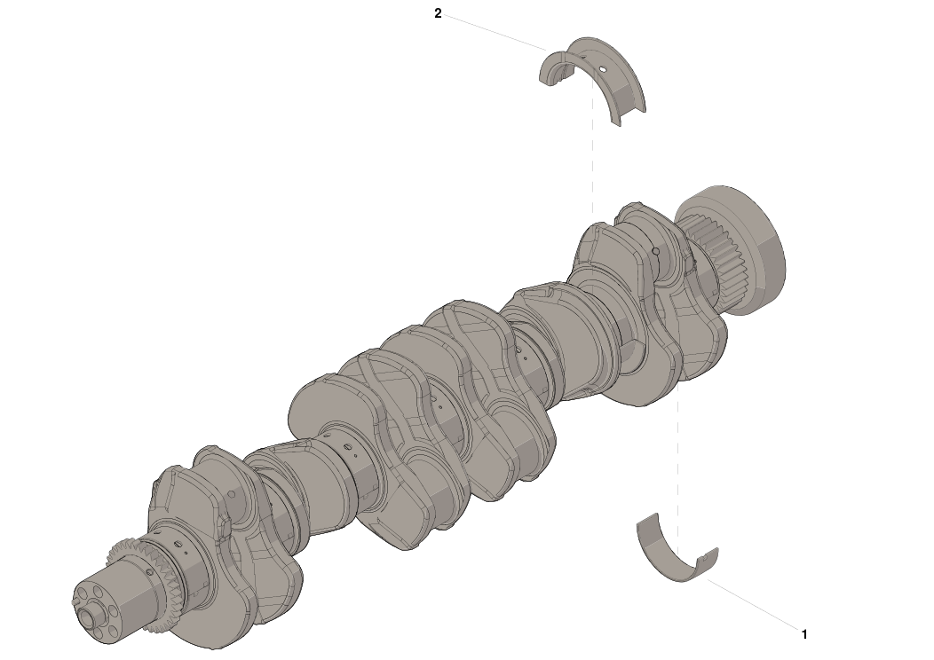 4955871 BEARING,CRANKSHAFT THRUST