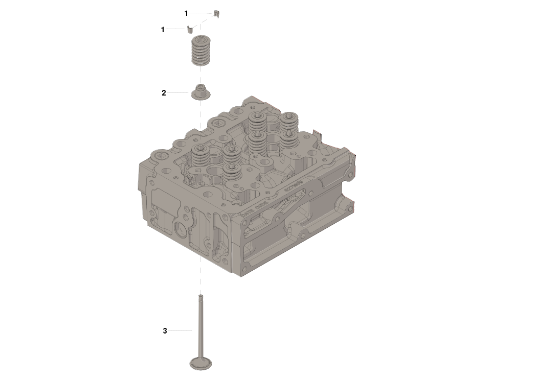 5405753 KIT,EXHAUST VALVE