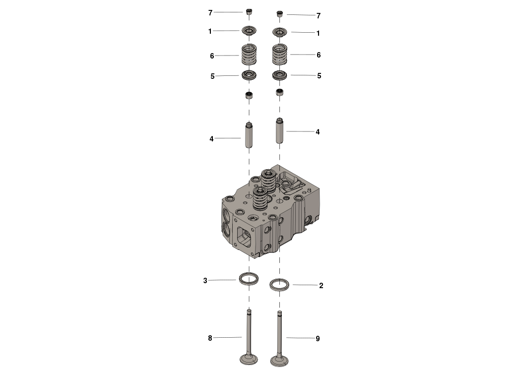 5473400 KIT,CYLINDER HEAD REBUILD