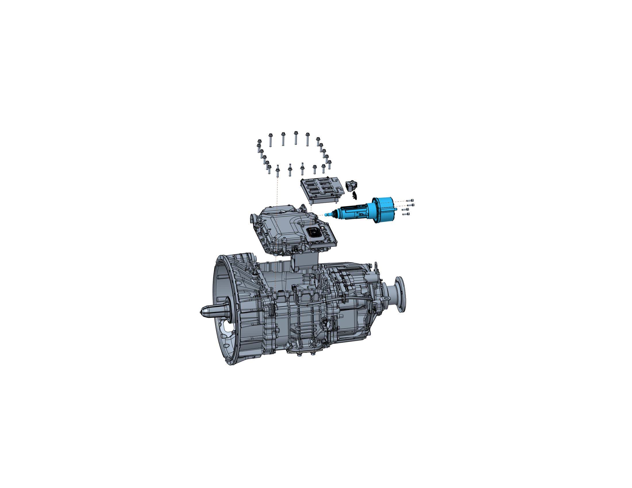 ECCN-2017 LINEAR CLUTCH ACTUATOR KIT