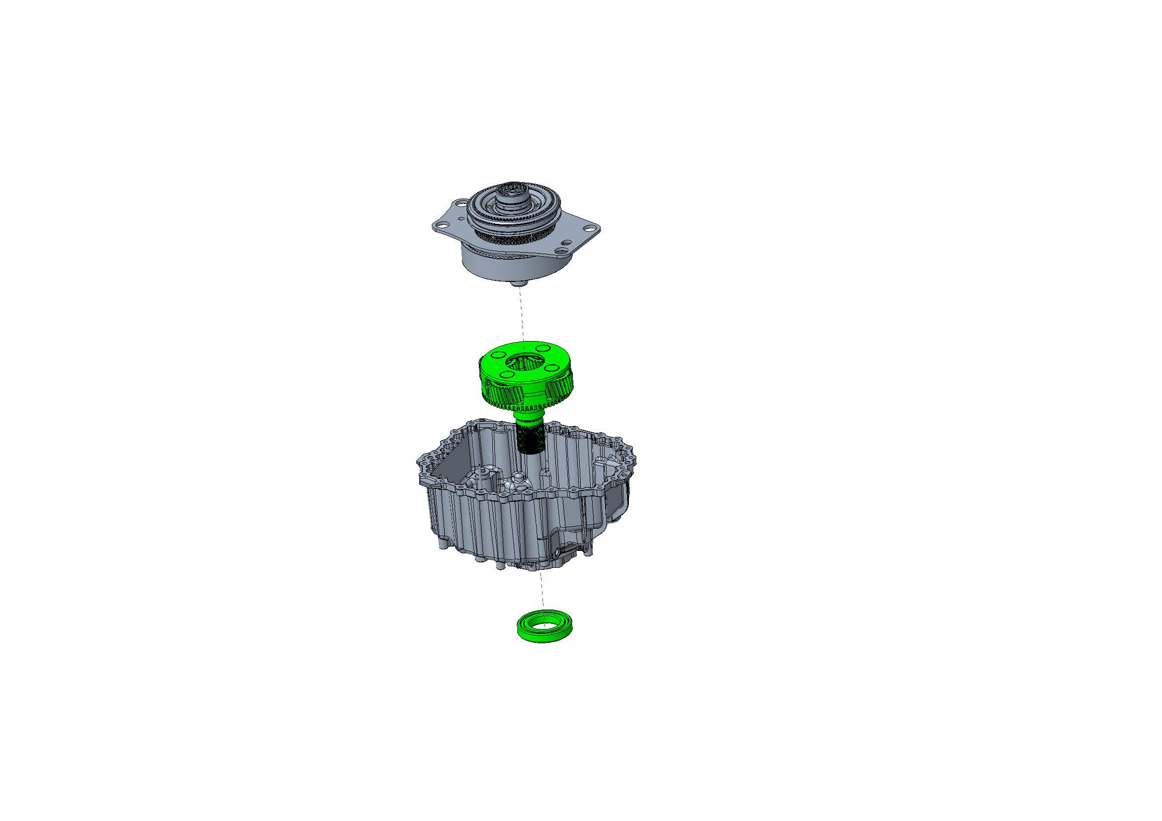 K-4378 PLANETARY OUTPUT SHAFT ASSEMBLY ...