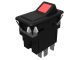 170-1303: Two Pole Light Rocker Switch