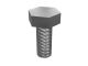 1H-2387: No. 10 (.190)''-24 x 7/16'' Hex Slotted Head Bolt