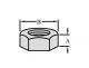 2A-5351: Hex Head Hex Jam Nuts