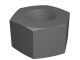 3G-3726: 3/8''-40 Hex Nut