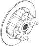 545-8263: Integrated Hub Assembly