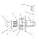 8X-2822: Shaft Assembly-Idler